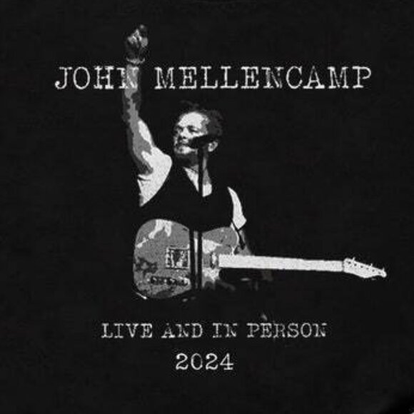 John Mellencamp T-Shirt Live And In Person Tour 2024 Music Fan Graphic 81 - Picture 2 of 5